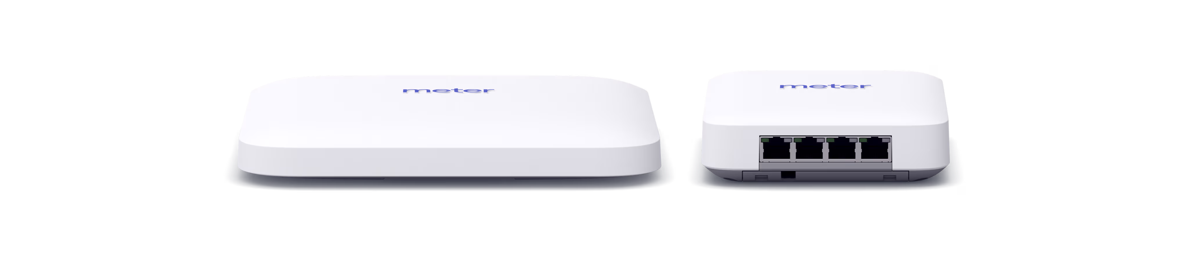 Meter Access Points: Wi-Fi 7, Tri-band (2.4, 5, 6GHz)