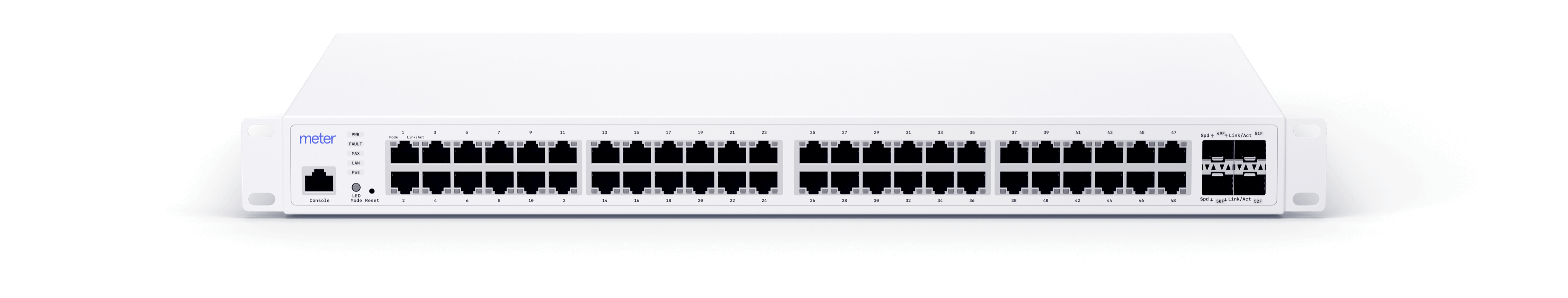 Meter 48-Port PoE++ Switch